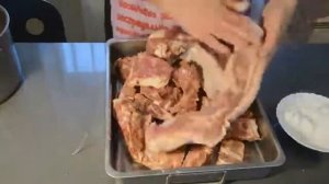 Засолка мяса перед копчением