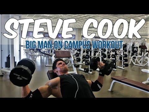 Hardgainers 2 - Episode 3 - Steve Cook Big Man On Campus Workout - Chest, Triceps, Abs смотреть онлайн