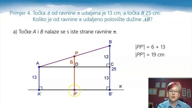 Matematika 2.r SŠ - Ortogonalna projekcija i udaljenost u prostoru смотреть онлайн