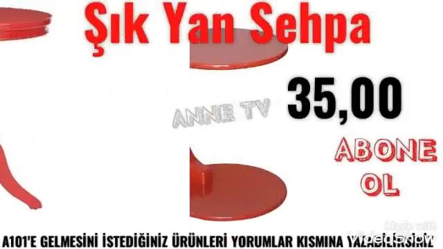 A101 15 Aralık 2020 Aktüel Ürünleri | A101 Zigon Sehpa | A101 Mobilya Ürünleri | Çeyizlik Ürünler