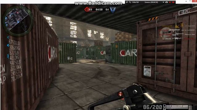 Warface: игра с пулемётом-_- смотреть онлайн