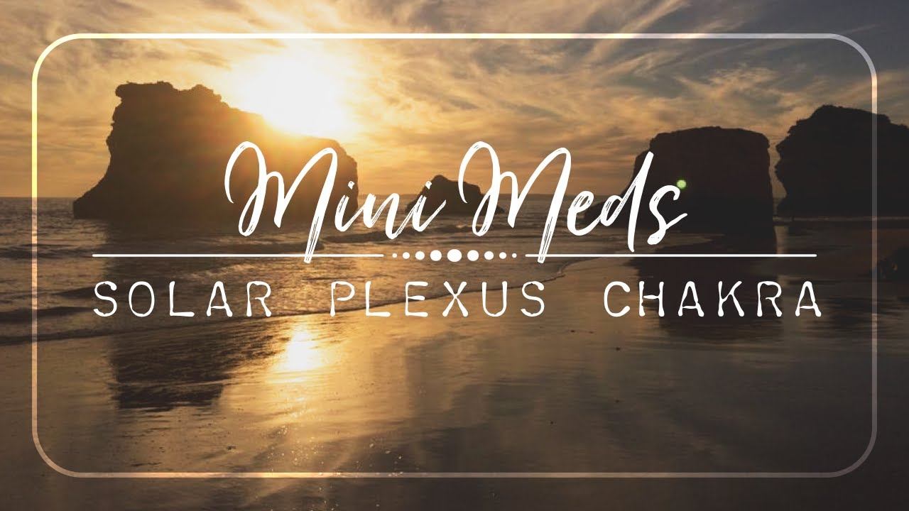 Mini Meditation | SOLAR PLEXUS CHAKRA | 5 Minute Meditation to help unblock your Solar Plexus 🟡 смотреть онлайн