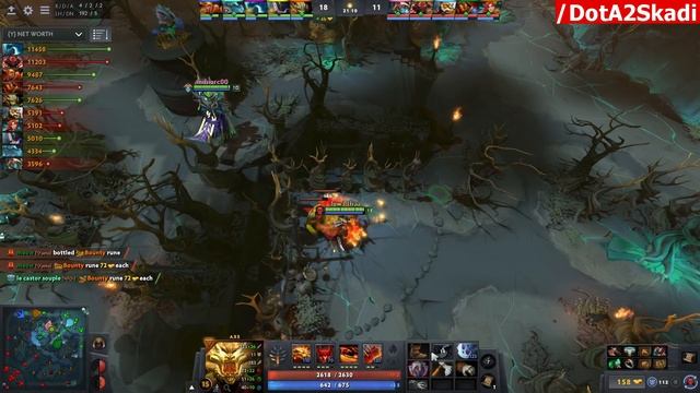 T1 23savage Axe Carry - 12K MMR Practice New Hero Pool Perspective Full gameplay Dota 2 Server EU смотреть онлайн