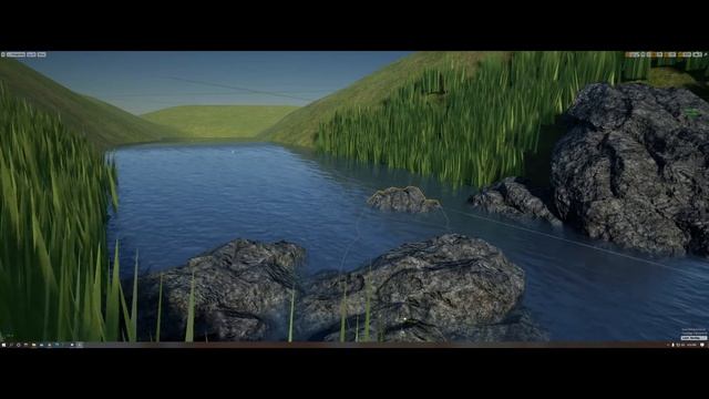 Procedural Flow Map (Distance Fields) on Spline River. Test/WIP Unreal Engine 4 смотреть онлайн