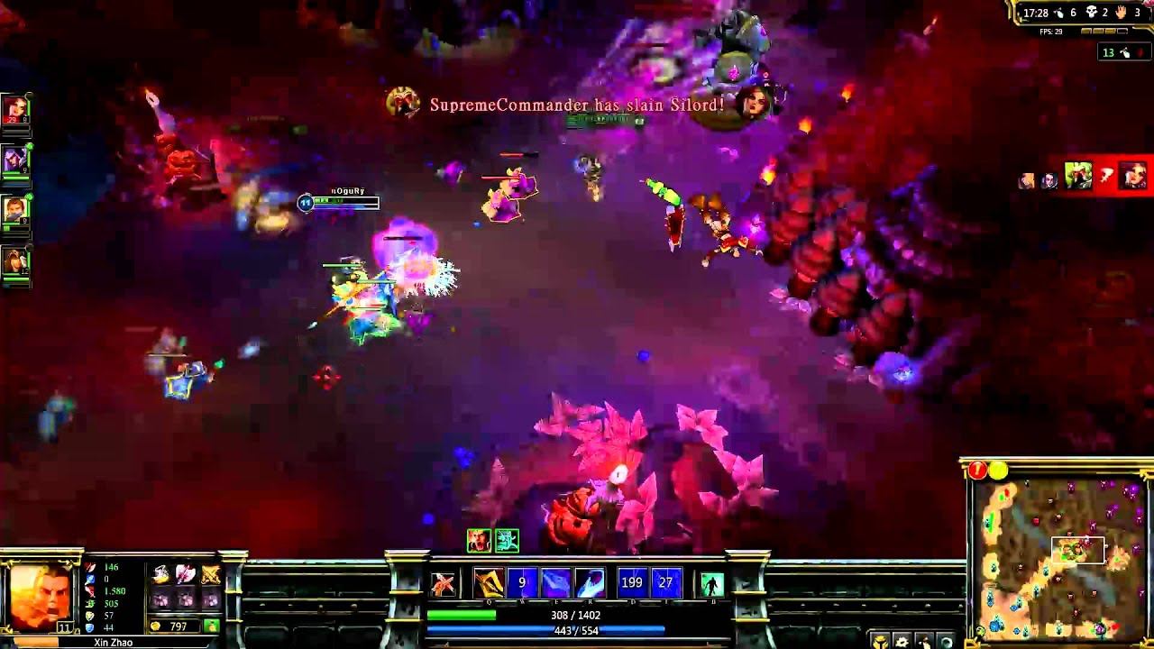 League Of Legends Epics - Xin Zhao Tower dive + Ksed смотреть онлайн