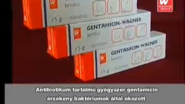2. Gentamicin-Wagner kenőcs reklám смотреть онлайн