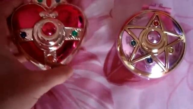 Sailor Moon R Crystal Star Locket Brooch Compact смотреть онлайн