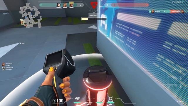 NEW TRIPLE Rocket boost with Raze on Valorant смотреть онлайн
