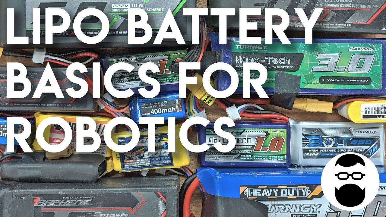 Battery Basics for Robotics - Everything you Need to Know! смотреть онлайн