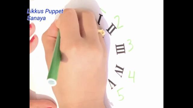 Roman Numbers| Clock with Roman Numbers|Fun Learning| Likkus Puppet| Sanaya смотреть онлайн