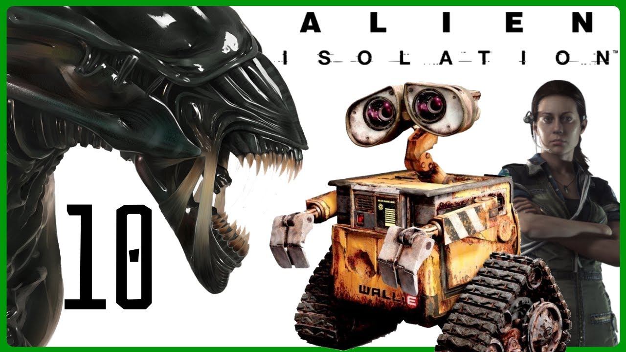 ALIEN ISOLATION / Wall-E ¿El salvador? / 10 / Gameplay Español PS4 2020 смотреть онлайн