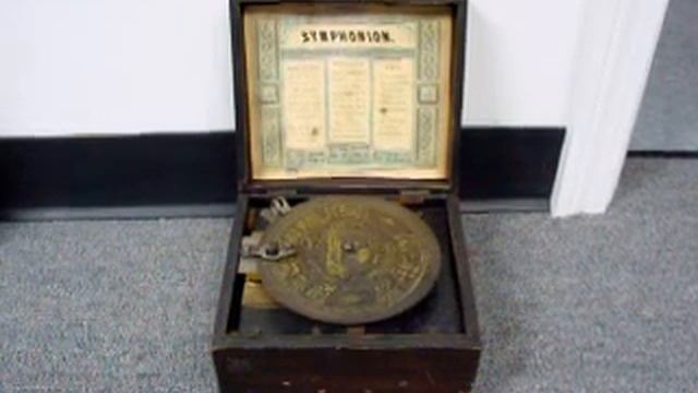 Symphonion Simplex Music Box