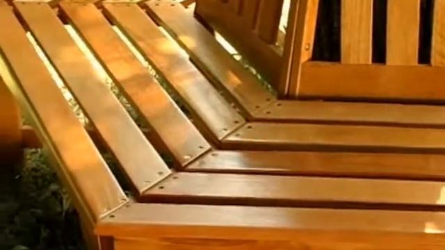 Coral Coast Fillmore Wooden Tree Bench - Product Review Video