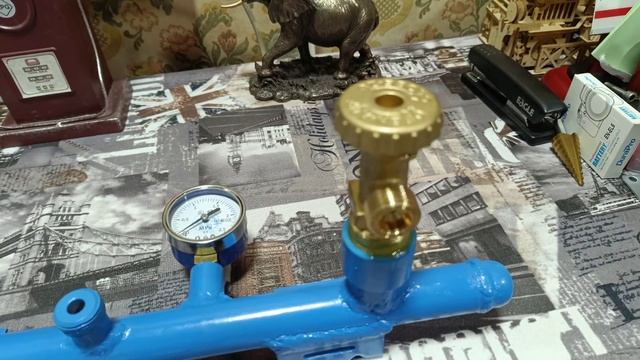 Рампа на 2 баллона пропановых