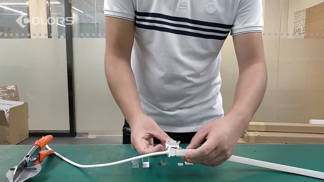 ②Installation of IP54 Snap Connector for TOP-Bendable Neon Flex #Solderless End Caps霓虹灯带免焊堵头安装指引（顶弯 смотреть онлайн