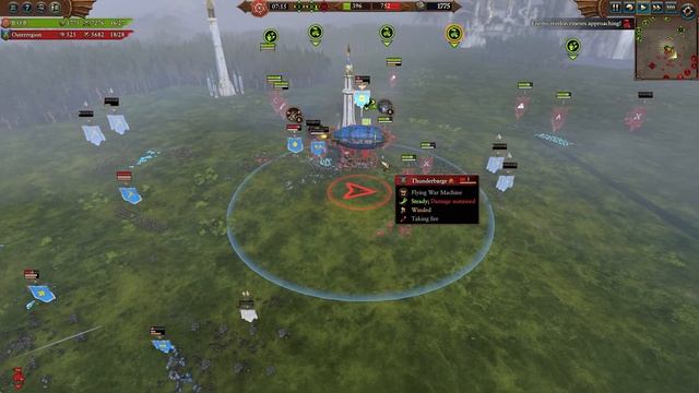 Thunderbarge & Coast Ghost SWARM! Dwarfs vs Vampire Coast - Total War Warhammer 3 смотреть онлайн