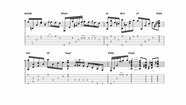 'Round Midnight - Earl Klugh (Transcription) смотреть онлайн