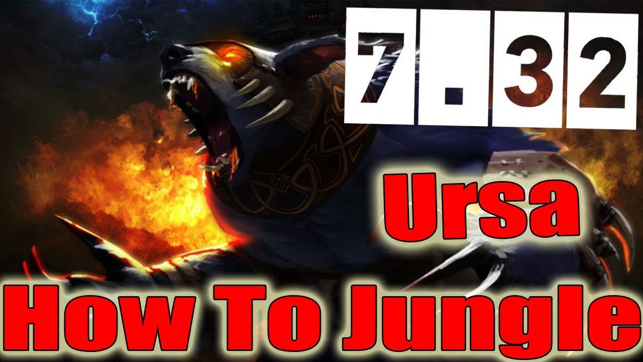 DoTa 2 How To Jungle Ursa Patch 7.32 buy BF смотреть онлайн
