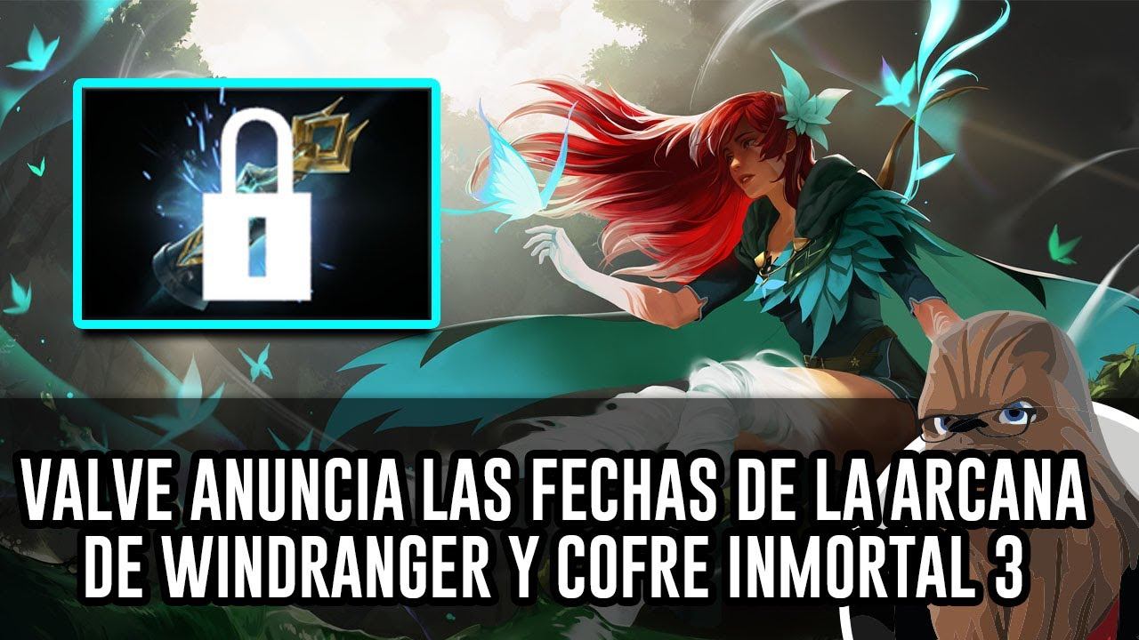 DOTA 2: VALVE ANUNCIA LAS FECHAS DE LA ARCANA DE WINDRANGER Y COFRE INMORTAL 3 смотреть онлайн