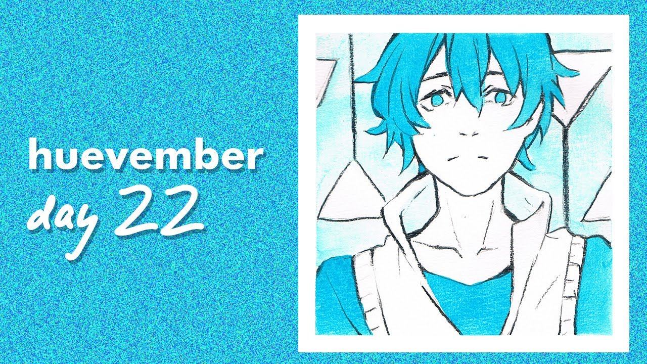 Huevember 2020 - day 22 / Hibiya Amamiya / Turquoise Green смотреть онлайн