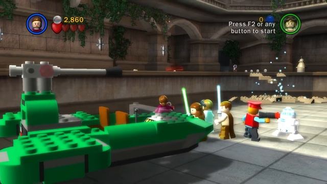 Lego Star Wars Complete Saga: Episode One The Phantom Menace Playthrough | Doliague смотреть онлайн