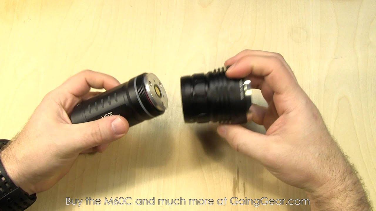Sunwayman M60C Panther 2500 Lumen LED Flashlight Extended Review