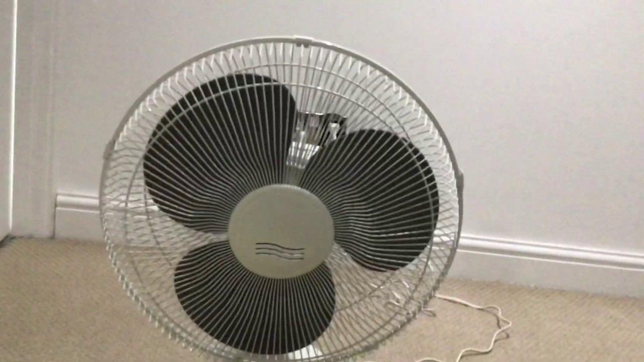 This is my 1988 super deluxe 16 inch desk fan смотреть онлайн