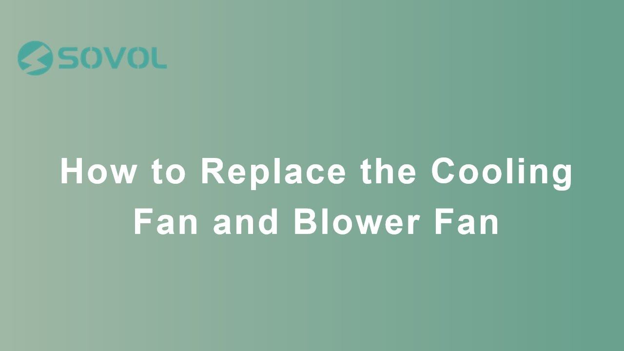 How to Replace the Cooling Fan and Blower Fan | Sovol SV01& SV03 смотреть онлайн