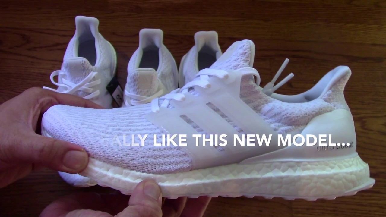 How Do They Fit? Got 2 Pairs of Adidas Ultra Boost 3.0 Triple White Sizing (90 Second Shoe Reviews) смотреть онлайн