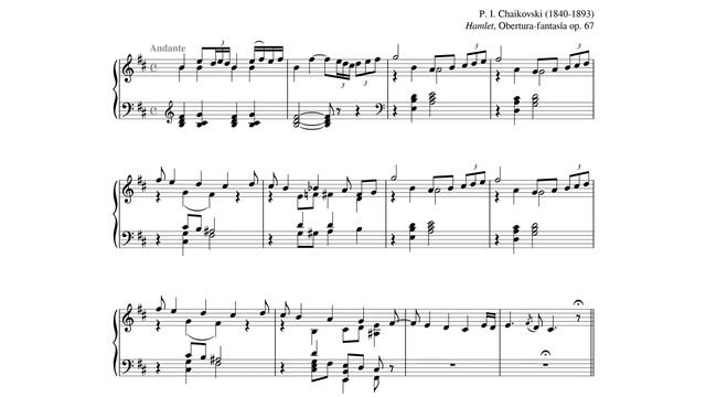 P. I. Chaikovski (1840-1893): Hamlet op. 67 смотреть онлайн