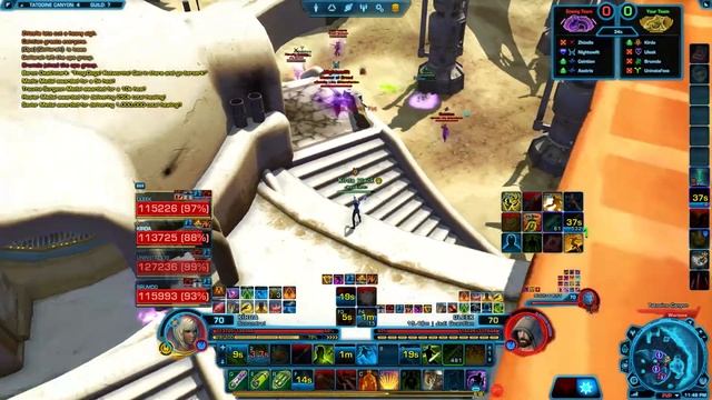 SWTOR 70 lvl Kirda (5.5) Scound Heal ( when the whole mana in guardian) 07/11/2017 смотреть онлайн