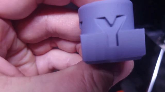 Hercules Test Print - 30 mm XYZ cube. 0.40 mm nozzle. смотреть онлайн