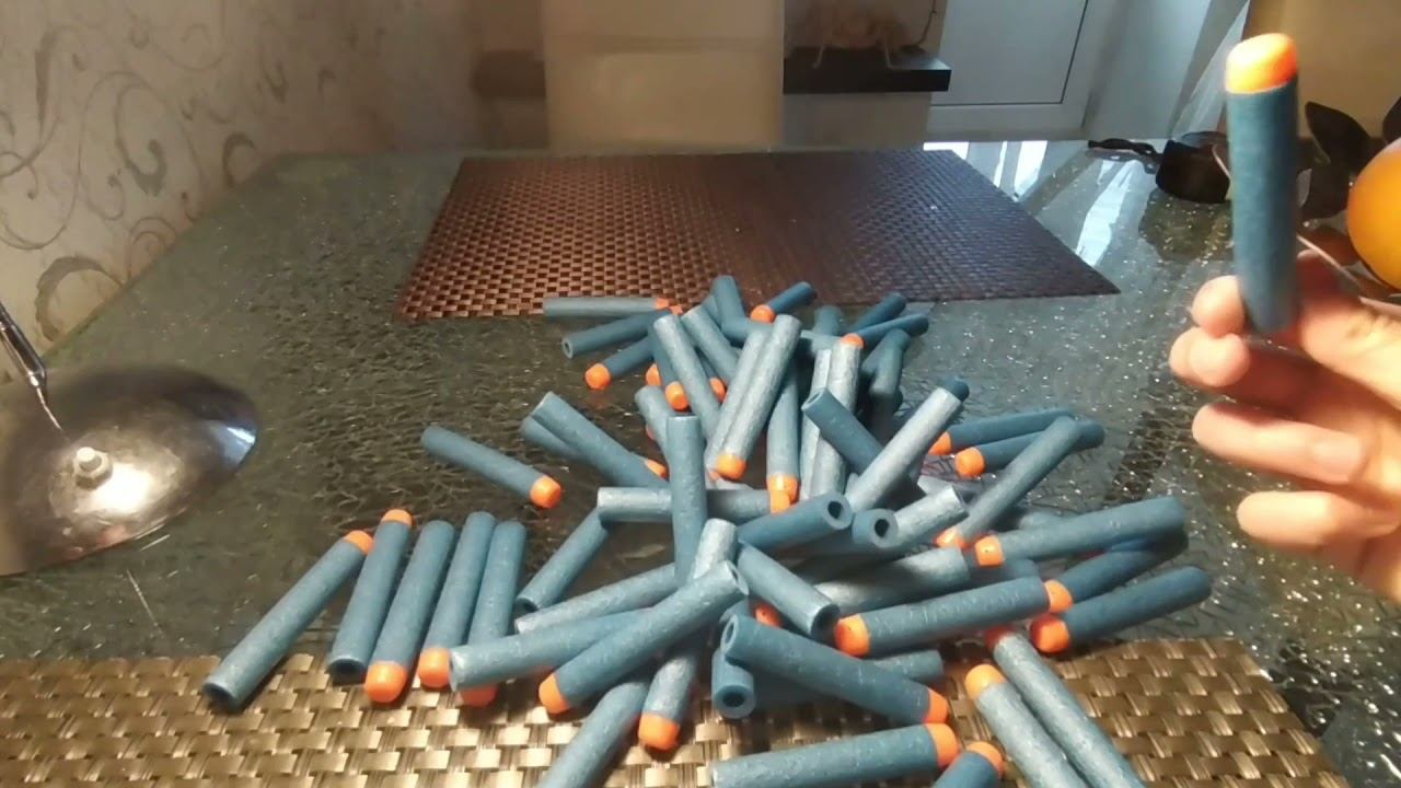 обзор на запасные патроны Nerf elite 2.0, 80 штук смотреть онлайн