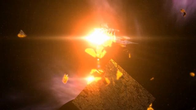 Minbari Vs Borg Rendered Scenes