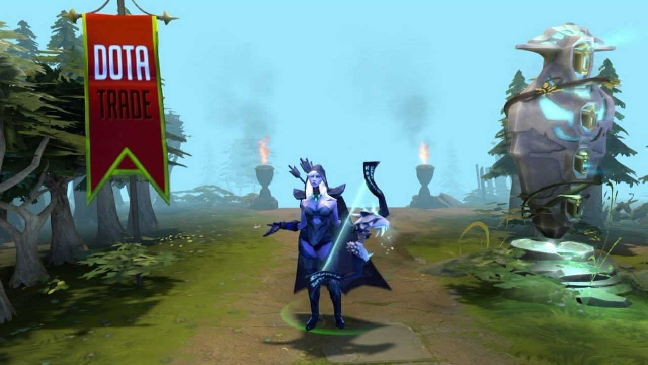 Bow of the Howling Wind Drow Ranger custom animation preview Dota 2 смотреть онлайн