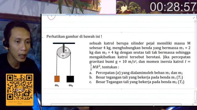ULANGAN HARIAN DINAMIKA ROTASI (SOAL Torsi, Kesetimbangan Benda Tegar, Momen Inersi, dan Katrol) смотреть онлайн