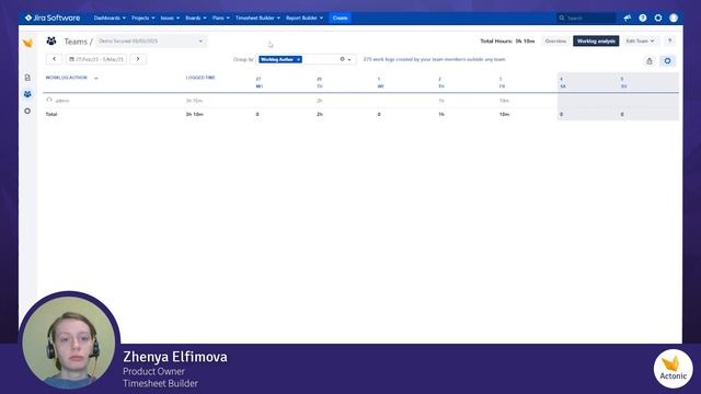 How to manage a team in Timesheet Builder for Jira | Time tracking and worklog analysis | Actonic смотреть онлайн