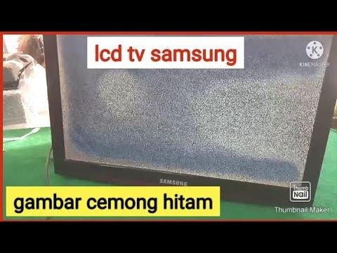 Cara memperbaiki lcd tv samsung yang layarnya ngeblok hitam,buka pasang ganti polarizer смотреть онлайн