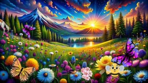 Детская песенка - Бабочка. Песенка про бабочку. Песенки для детей. Музыка для детей.