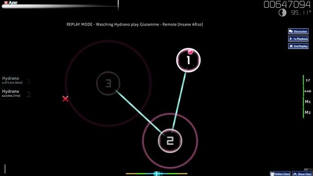 osu! Glutamine - Remote [Insane AR10] смотреть онлайн