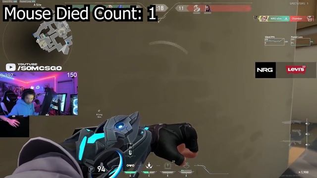 NRG s0m ONLY CLUTCHES when his MOUSE DIED (Not 1, Not 2 but 3 Times) смотреть онлайн