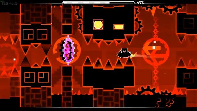 Geometry Dash #3 Попытка поставить 25 - 100% CATACLYSM смотреть онлайн