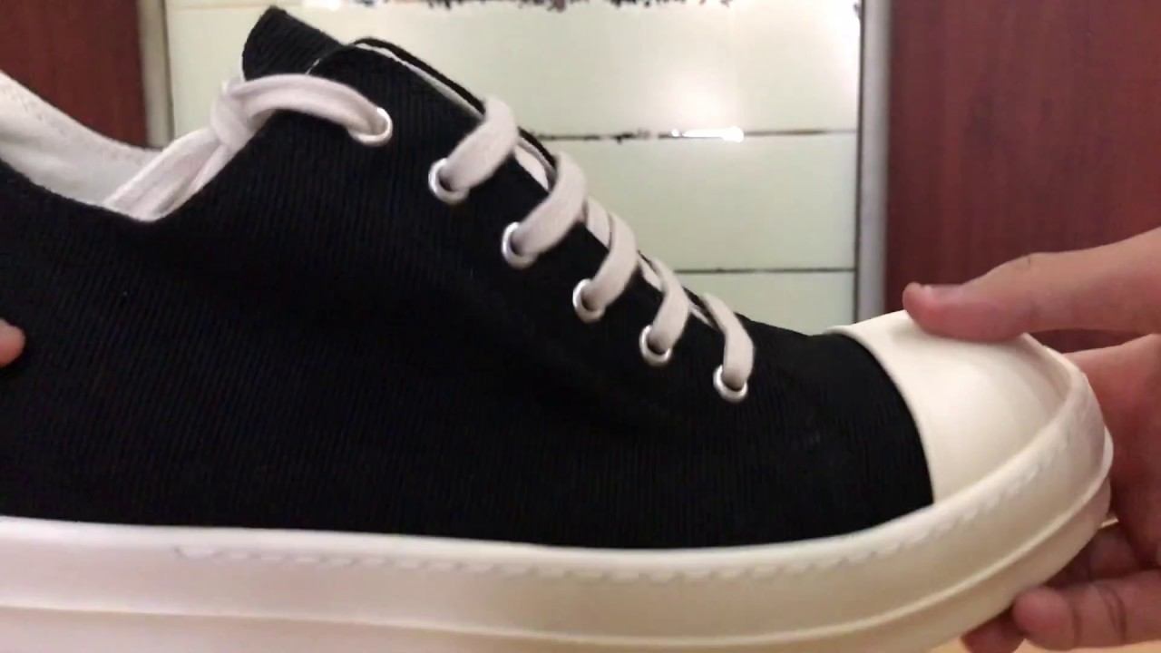 Rick Owens DRKSHDW Ramones (LOW) SS18