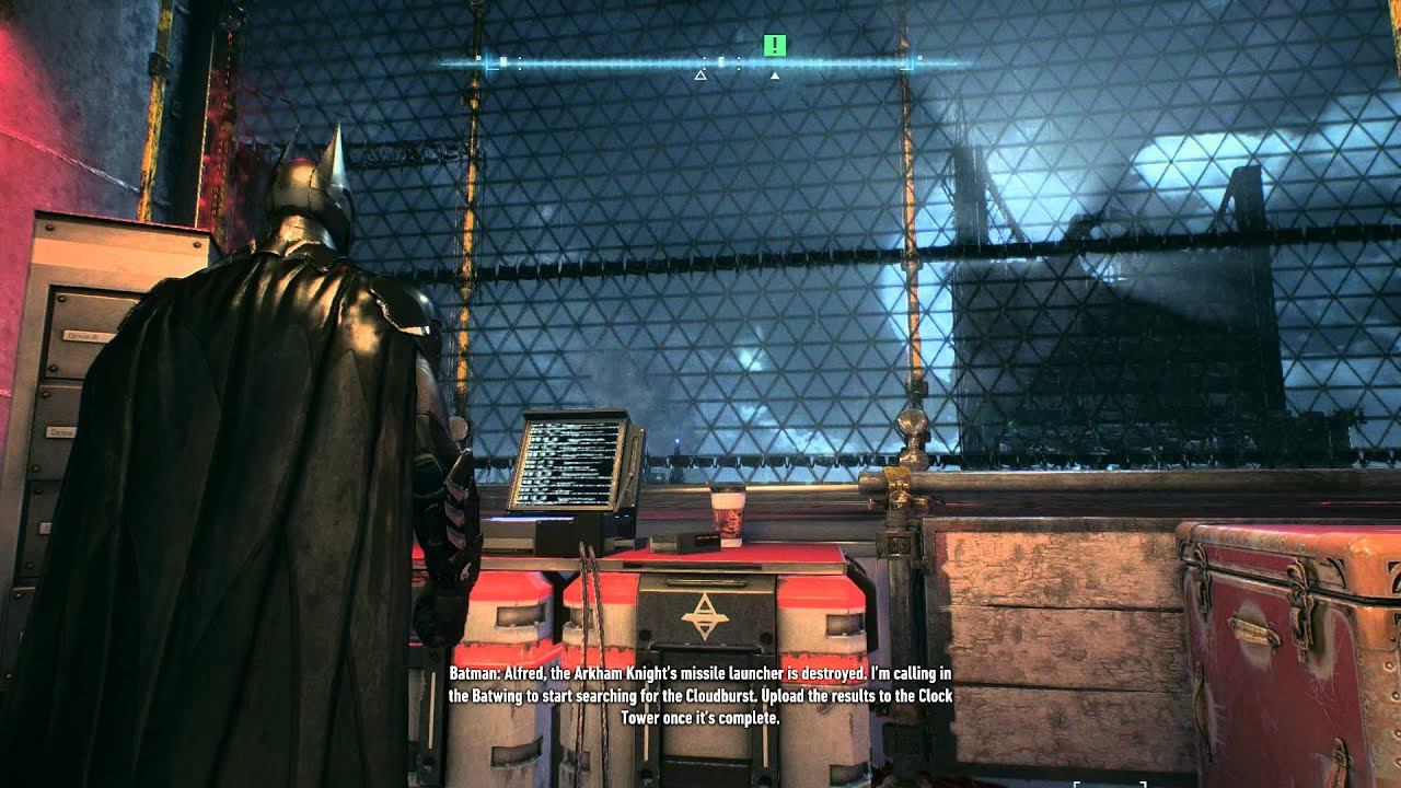 Batman: Arkham Knight - Destroy The Radar Tower: Lower Barriers Guarding Missile Launcher & Destroy смотреть онлайн
