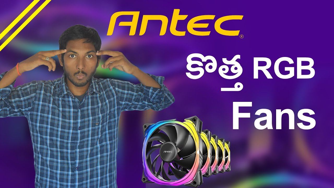 Antec New Fusion 120 ARGB Fans in Telugu || RGB Fans for Gaming PC in Telugu смотреть онлайн