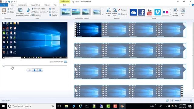 Windows Movie Maker Tutorial - 1 смотреть онлайн