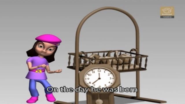 MY GRANDFATHER'S CLOCK - NURSERY RHYMES - BABY SONGS смотреть онлайн