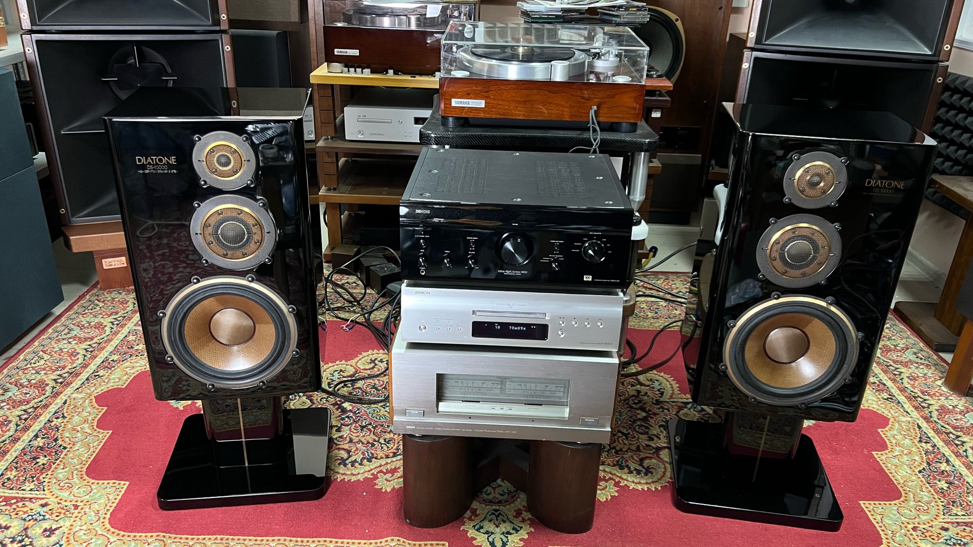 Diatone ds 10000 & Denon pma A100 смотреть онлайн