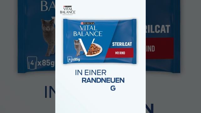 Purina Vital Balance auch in leckeren feuchten Rezepten смотреть онлайн