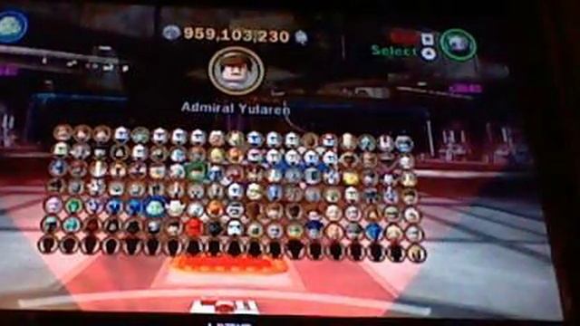 All red bricks and people for Lego Star Wars 3 смотреть онлайн